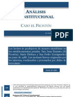 Análisis constitucional del caso El Frontón