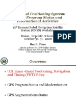 The Global Positioning System: Policy, Program Status and International Activities