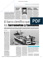 El Mercurio de Antofagasta Estudios de Los Sismos en Barco