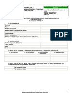 Formulario Informe Mensual de Gestion en Prevencion de Riesgos PDF