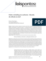 Gaspar, F - Fichte e Schelling em Confronto - Filosofia Da Reflexão Ou Não - PDF