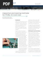 Inspection and Testing Methods For PCBs An Overview