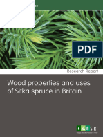 Wood Properties and Use of Sitka Spruce in Britain