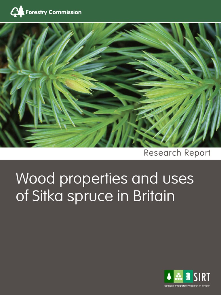 Wood Properties and Use of Sitka Spruce in Britain | PDF | Lignin | Wood