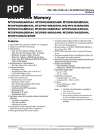 Micron MT29F4G16ABBDAH4 IT D Datasheet