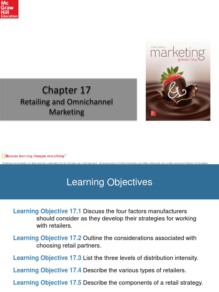 CH 17 Basic PPT Slides | PDF | Retail | Distribution (Business)