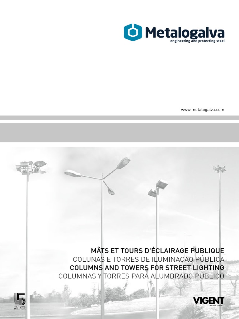 Lighting Columns | PDF | Engineering | Structural Engineering