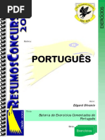 Bateria de Exercícios de Portugues Comentados