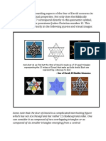 The Star of David's 12 Sides & 12 Segments of The 12 Tribes of Israel