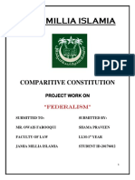 Comparative Analysis of Federalism in India's Adversarial and Inquisitorial Legal Systems