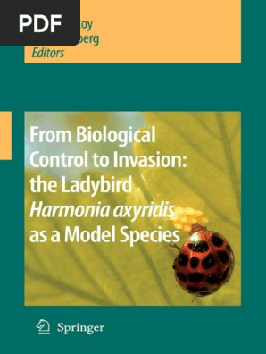 From Biological Control To Invasion The Ladybird Harmonia Axyridis As A Model Species Pdf Pdf Coccinellidae Introduced Species