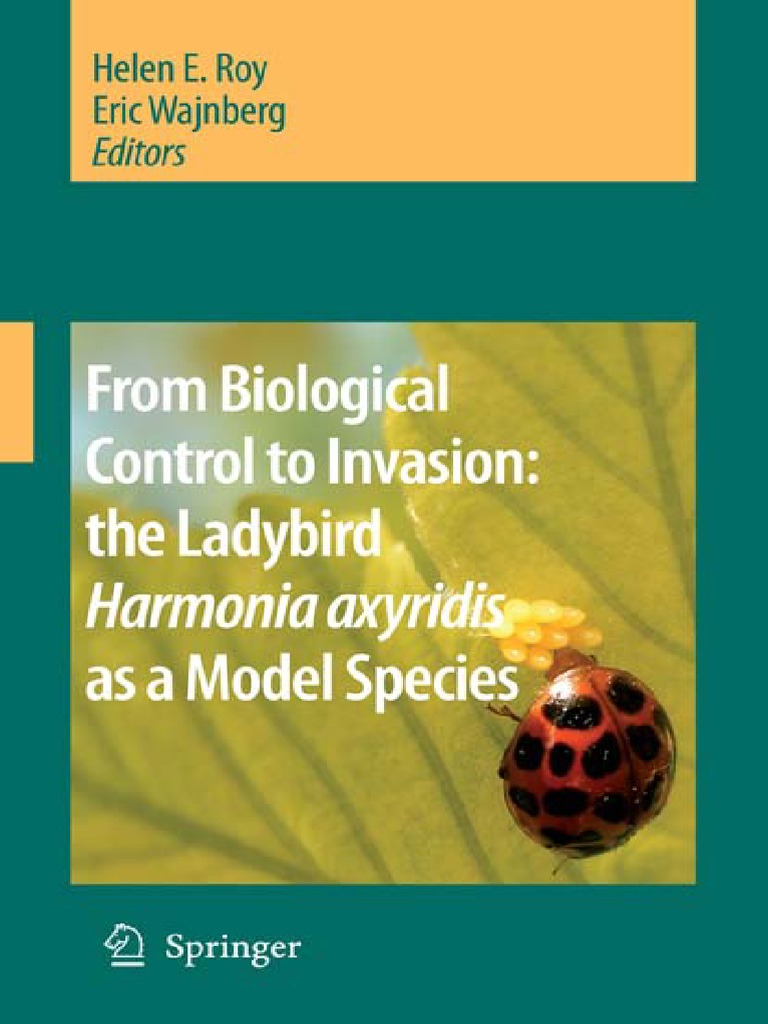 From Biological Control To Invasion-The Ladybird Harmonia Axyridis As A Model Species PDF PDF Coccinellidae Introduced Species