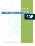 CIDB Construction Material Price Schedule-Penang-2013
