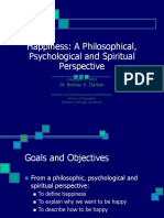 Happiness Scientific Philosophical and Spiritual Perspective