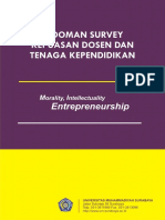 Pedoman Survey Kepuasan Dosen Dan Tenaga Kependidikan PDF