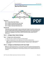 4.2.1.3 Packet Tracer - Configuring EtherChannel