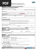 Formulaire Procuration