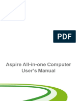Aspire All-In-One Computer User's Manual