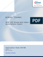 BCR450, TDA4863 40W LED Street and Indoor Lighting Demonstrator Board