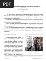 Download Perkembangan Konsep Regionalisme Kritis Kenneth Frampton by Sattvamatra Wika SN367138737 doc pdf