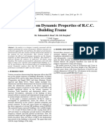 Effects of SSI On Dynamic Properties of R.C.C. Building Frame - 2015