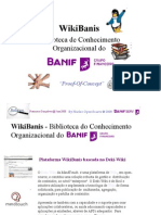 Wikibanis: Biblioteca de Conhecimento Organizacional Do