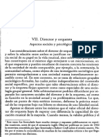 Theodor Adorno "Del Director de Orquesta"