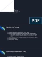 Parkinson's and Atypical