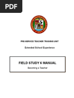 Field Study 6 Module Revised 2017-2018