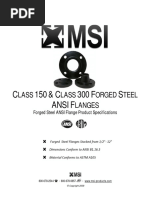 Flange - Bolt Size Chart