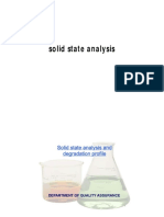 Solid State Analysis