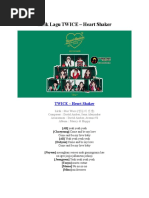 Download Lirik Lagu TWICE  Heart Shaker by Rumah Lagu Terbaru SN367150348 doc pdf