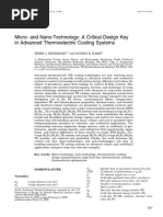 Micro-And Nano-Technology: A Critical Design Key in Advanced Thermoelectric Cooling Systems