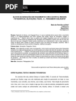 Bloco de Sensações