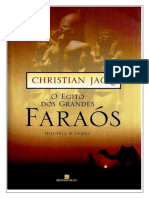 O Egito Dos Grandes Faraós- Christian Jacq