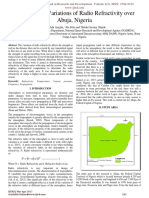 Seasonal Variations of Radio RefractivityIJTRD7838