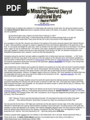 Byrd Diary Fact Or Fiction North Pole Nature - 