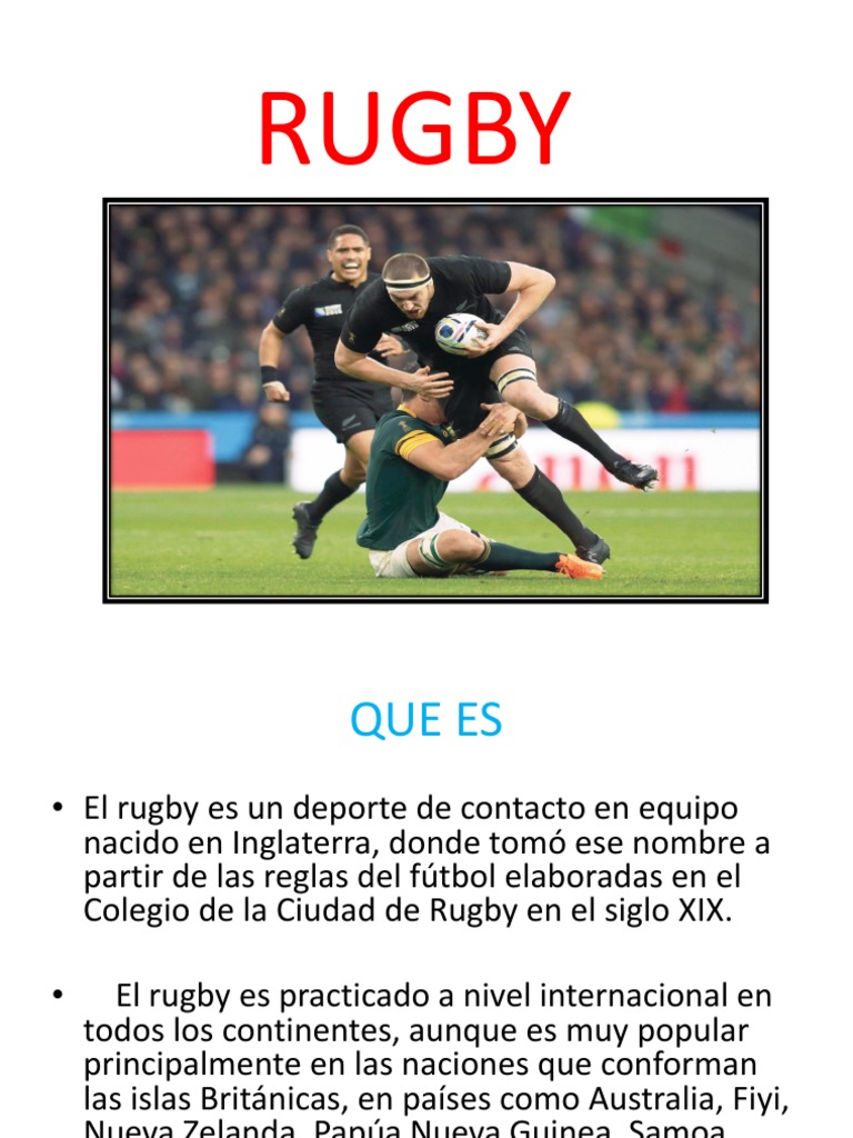 Rugby | PDF | Fútbol rugby | Ocio
