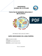 Informe de Geologia Campo I