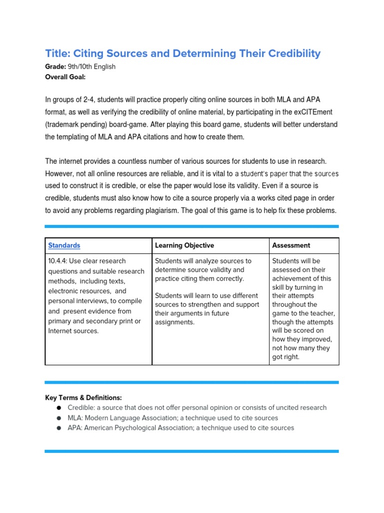 Digital Citizenship Lesson Plan PDF Citation English As A Second Or Foreign Language