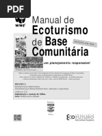 WWF Brasil - Manual de Ecoturismo de Base Comunitária - 2003