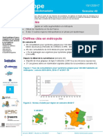 Bulletin de l'organisme Santé Publique France sur la grippe