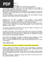 A Parábola Dos Talentos