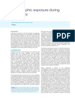 Radiographic Exposure During Pregnancy: Scenario