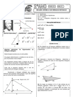 Matemática - Pré-Vestibular Impacto - Trigonometria - Relações Métricas No Triângulo Retângulo II