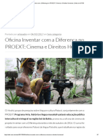 Oficina Inventar Com a Diferença No PROEXT_ Cinema e Direitos Humanos _ Artes Da UFSB