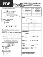 Matemática - Pré-Vestibular Impacto - Trigonometria - Relações Trigonométricas no Triângulo Retângulo