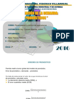 Estimación de La Demanda-Pronósticos