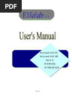 Elfolab User's Manual 16