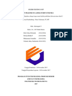 Laporan Filter Testing Unit